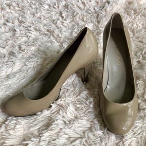 🛍BOGO Franco Sarto Nude Patent Leather Pumps Heel